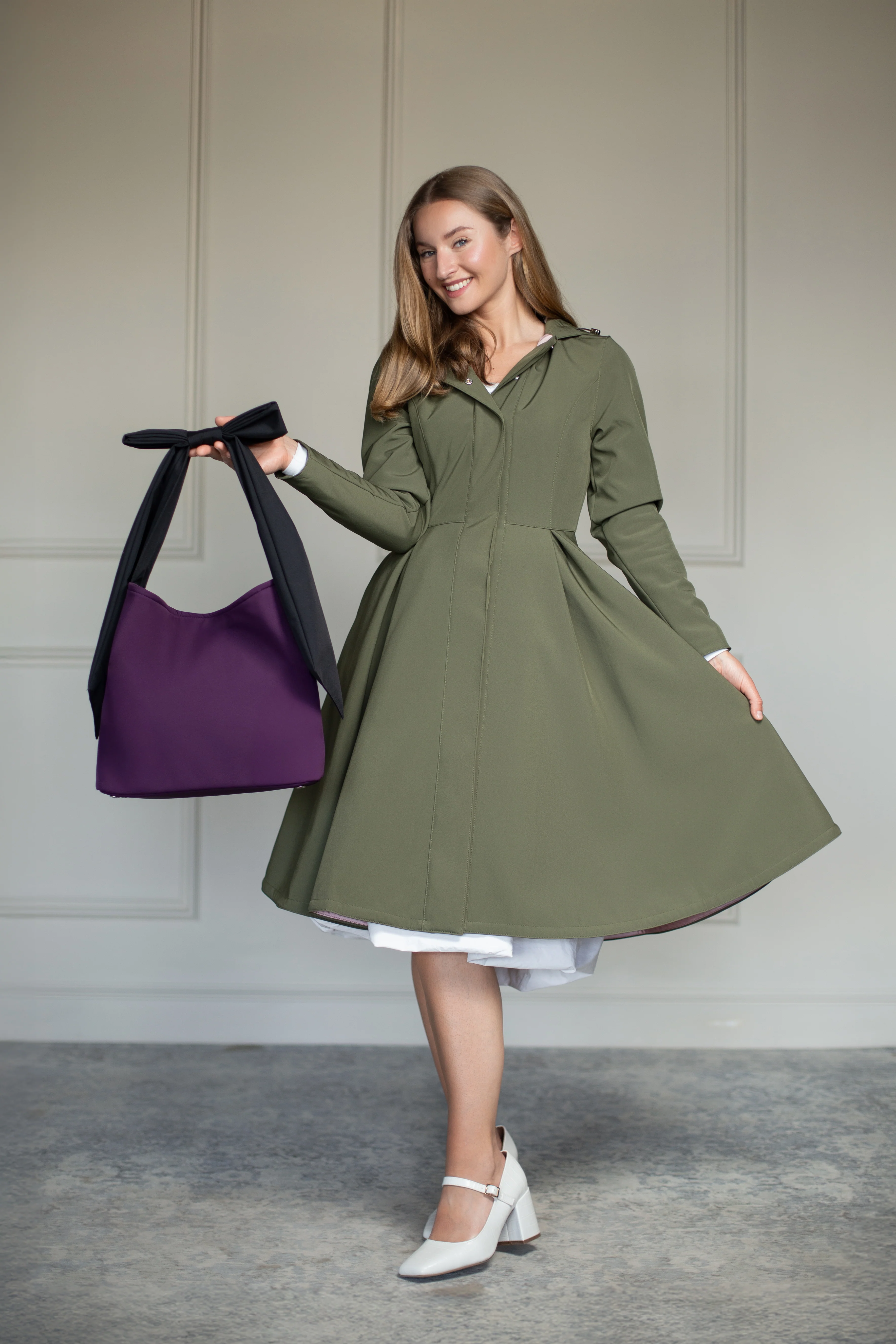 Bow Tote Bag | Sugar Plum - Image 4