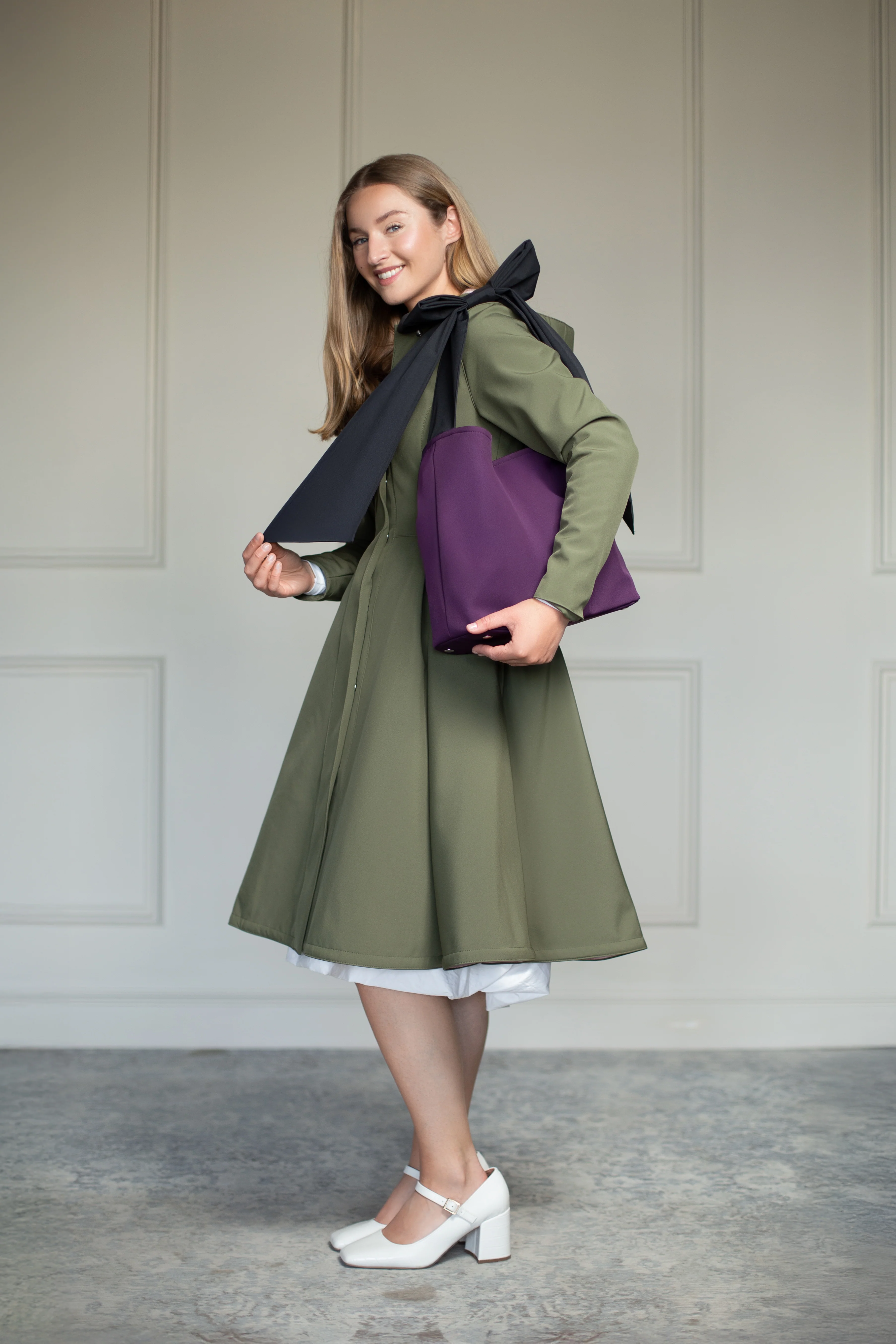 Bow Tote Bag | Sugar Plum - Image 5